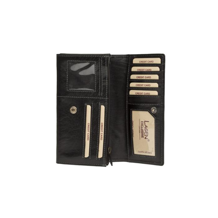 Lagen peněženka 6011 T BLK/RED