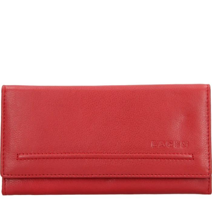 Lagen V25E červená peněženka