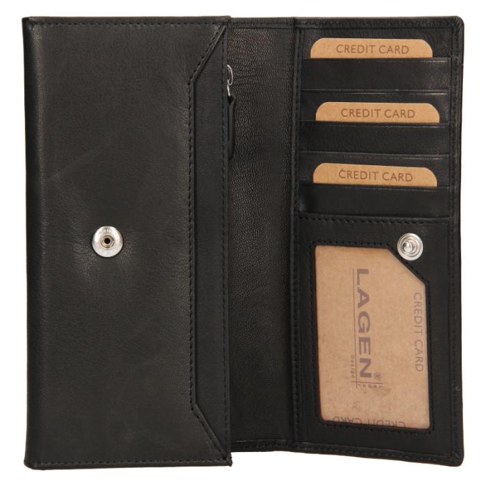 Lagen V25E černá peněženka