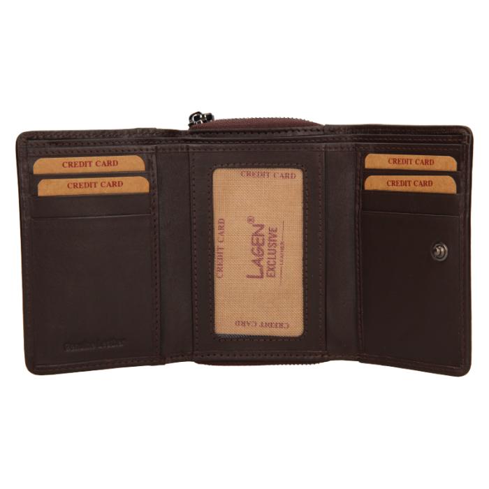Lagen peněženka BLC 5314 222 brown BRN