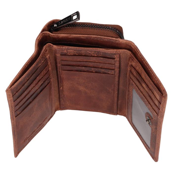 Lagen peněženka LG 2163 Brown BRN