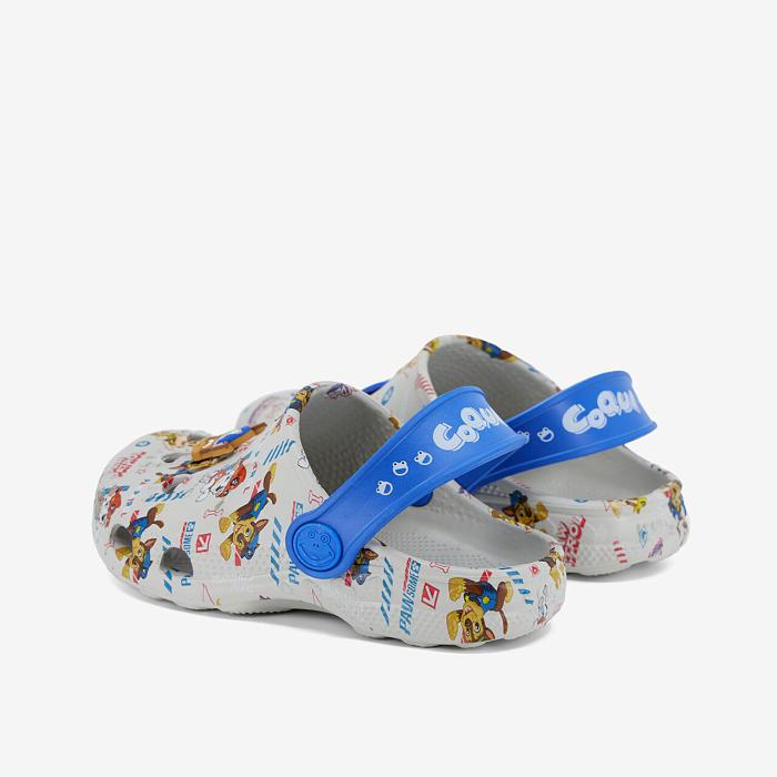 COQUI sandály dětské Little Frog 8701  Stone/new royal Amul, velikost 27-28