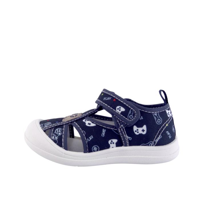 Apawwa přezůvky sandály ABX0432P navy, velikost 27