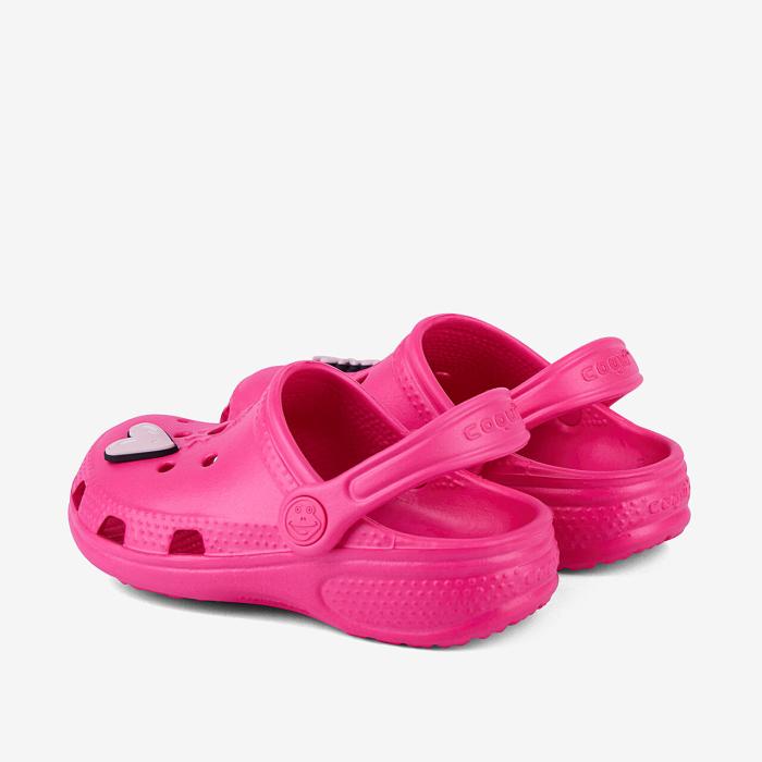 COQUI sandály Big Frog 8101 lt.fuchsia+Amulet, velikost 30-31