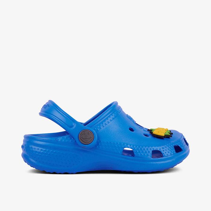 COQUI sandály Big Frog 8101 sea blue+amulet, velikost 28-29