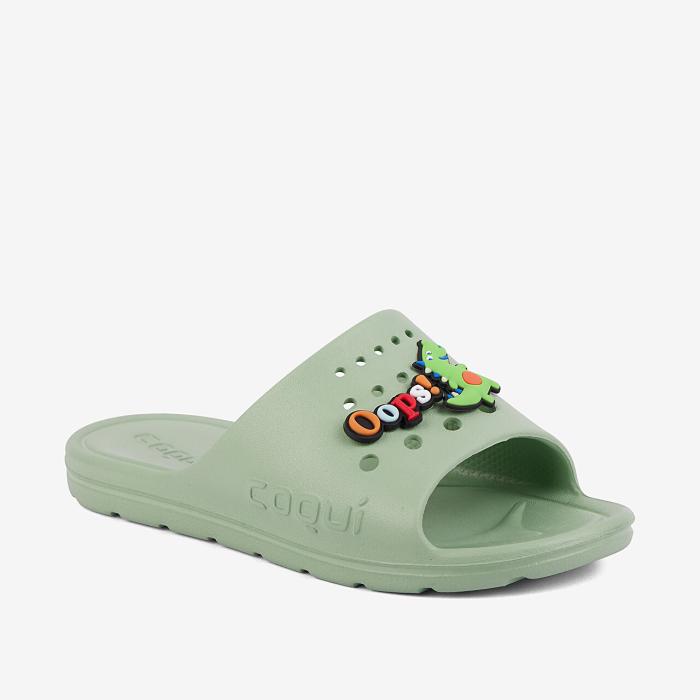 COQUI obuv 6373 Linden green+Amulet