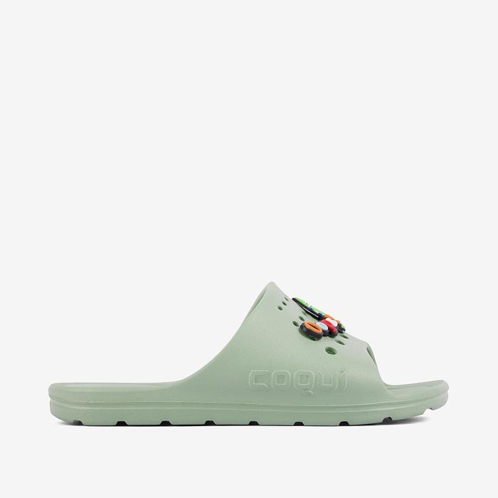 COQUI obuv 6373 Linden green+Amulet, velikost 30-31