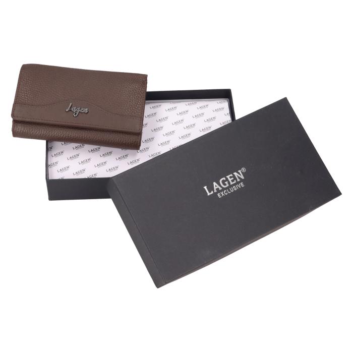 Lagen peněženka LG 641 Chocolate