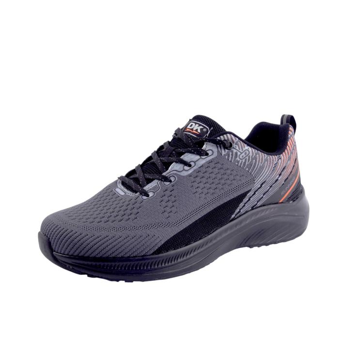 DK tenisky 17191 grey orange, velikost 41