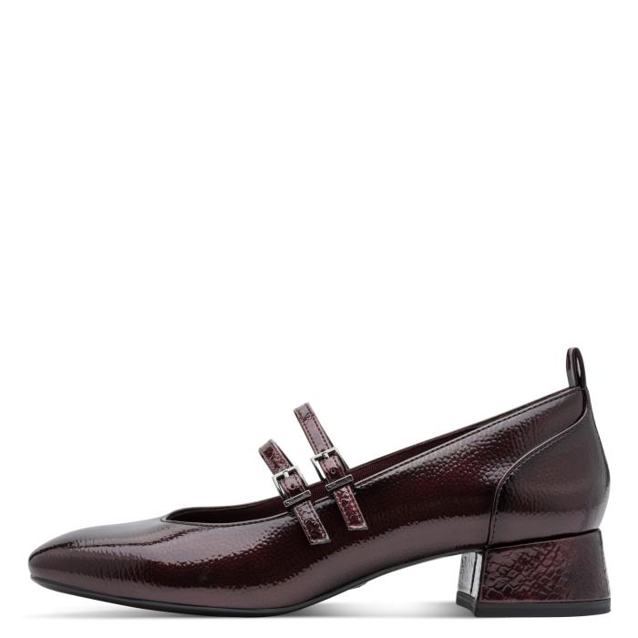 Tamaris lodičky 22318 merlot comb