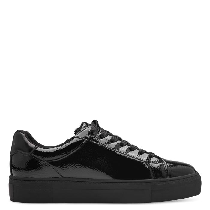Tamaris obuv 23313 black patent, velikost 39