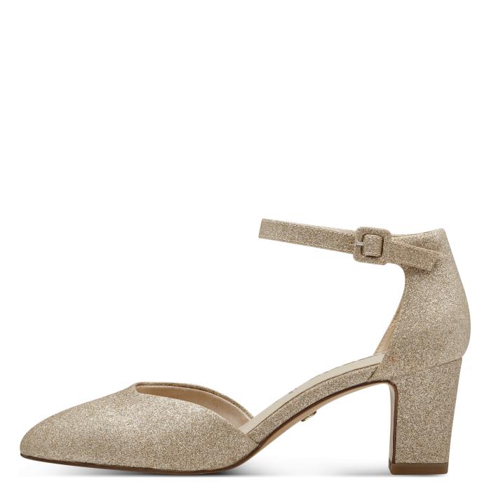 Tamaris lodičky 24432 Lt.Gold Glam