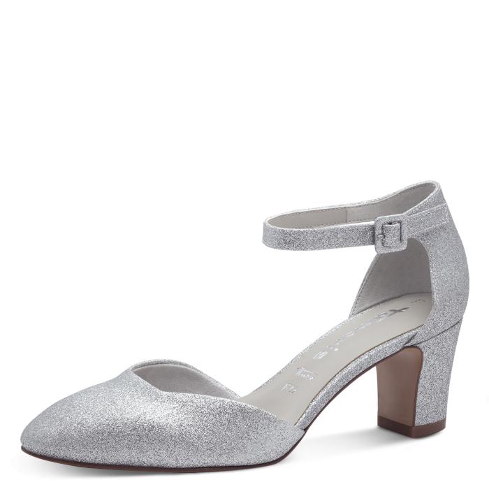 Tamaris lodičky 24432 Silver Glam, velikost 37