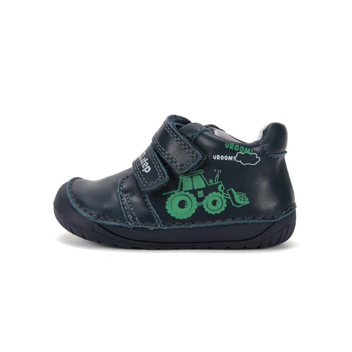 D.D.step dětská celoroční obuv barefoot S070 62964A RoyalBlue
