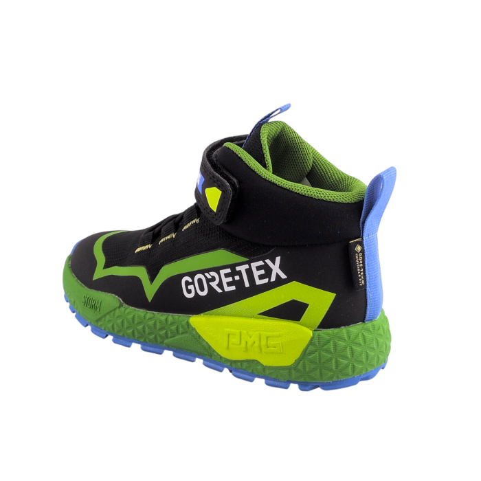Primigi dětská obuv 2419333 goretex nero-verde, velikost 27