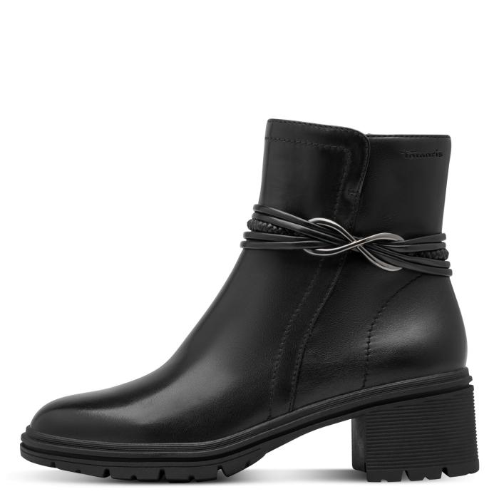 Tamaris kotníková obuv 25492 Black, velikost 39
