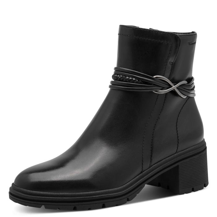 Tamaris kotníková obuv 25492 Black, velikost 39