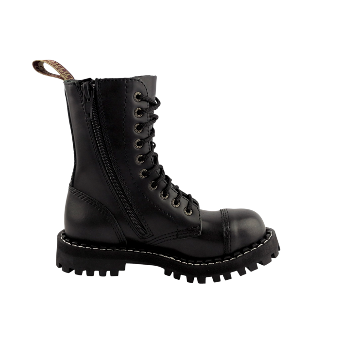 Steel boty 10 dírek 105/106/O/OC/ZIP zateplené 26 black, velikost 44