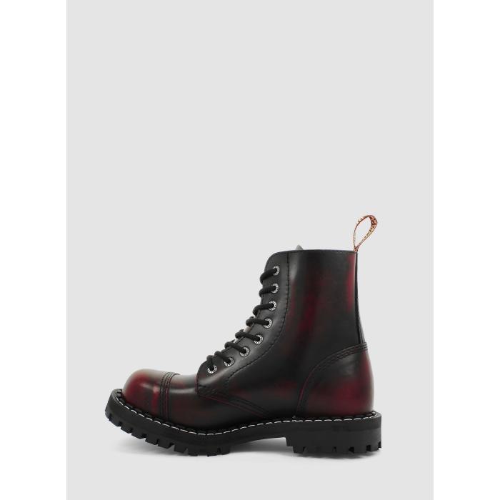 Steel boty 8 dírek 113/114/O/BLACK red 26, velikost 39