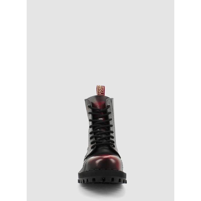 Steel boty 8 dírek 113/114/O/BLACK red 26, velikost 39