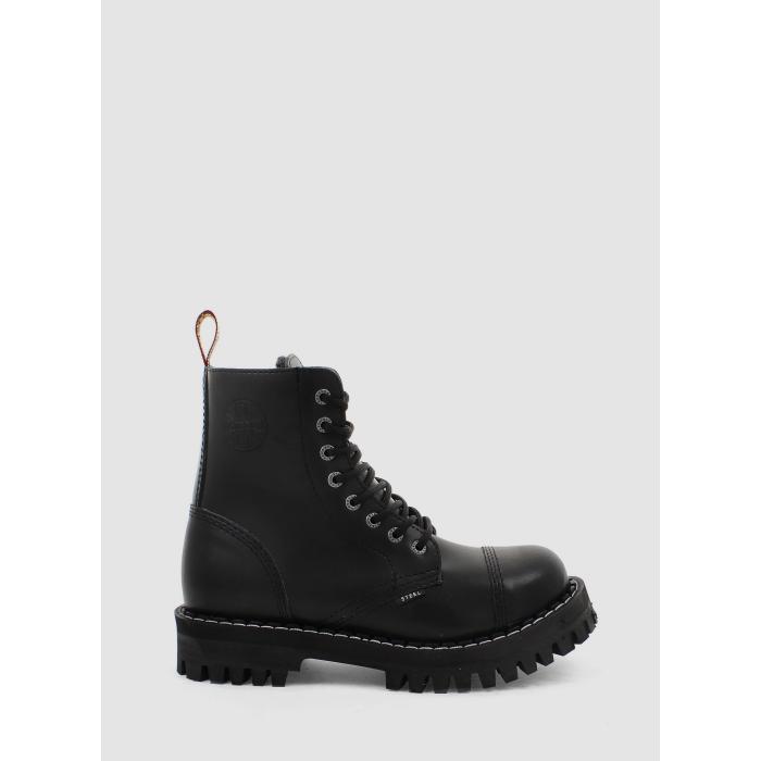 Steel boty 8 dírek 113/114/O Monster Black 26, velikost 39