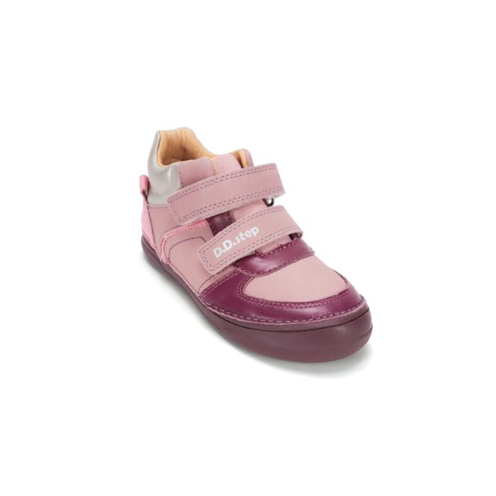 D.D.step dětská obuv A078 62105FL Raspberry, velikost 36
