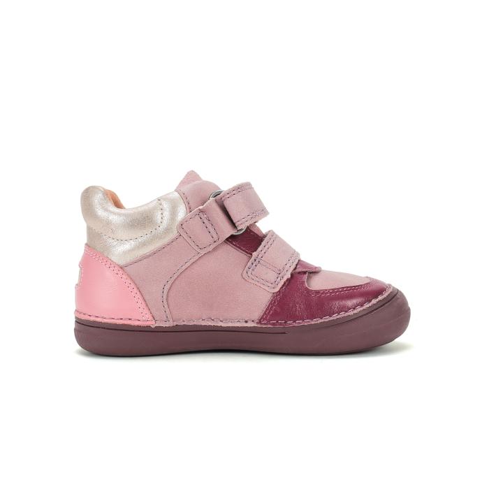 D.D.step dětská obuv A078 62105FL Raspberry, velikost 36