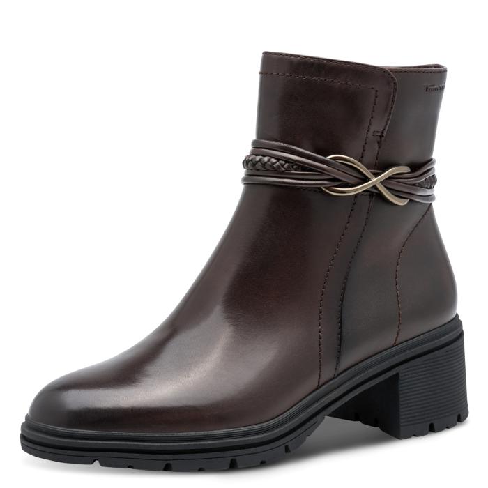 Tamaris kotníková obuv 25492 Mocca, velikost 37