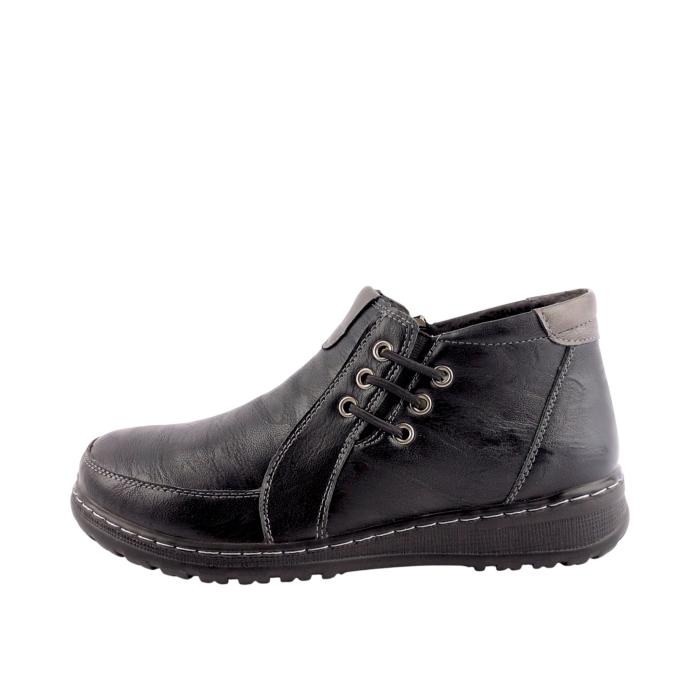 Unisoft kotníková obuv 9354 black, velikost 39