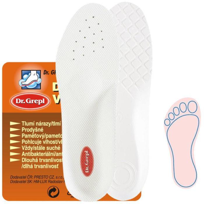 Stélky Anatomic ortho Sport Dr.Grepl bílé, velikost 43