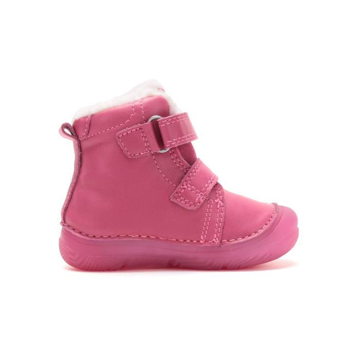 D.D.step zimní obuv W082 62935B HotPink, velikost 24