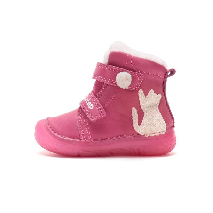 D.D.step zimní obuv W082 62935B HotPink, velikost 24