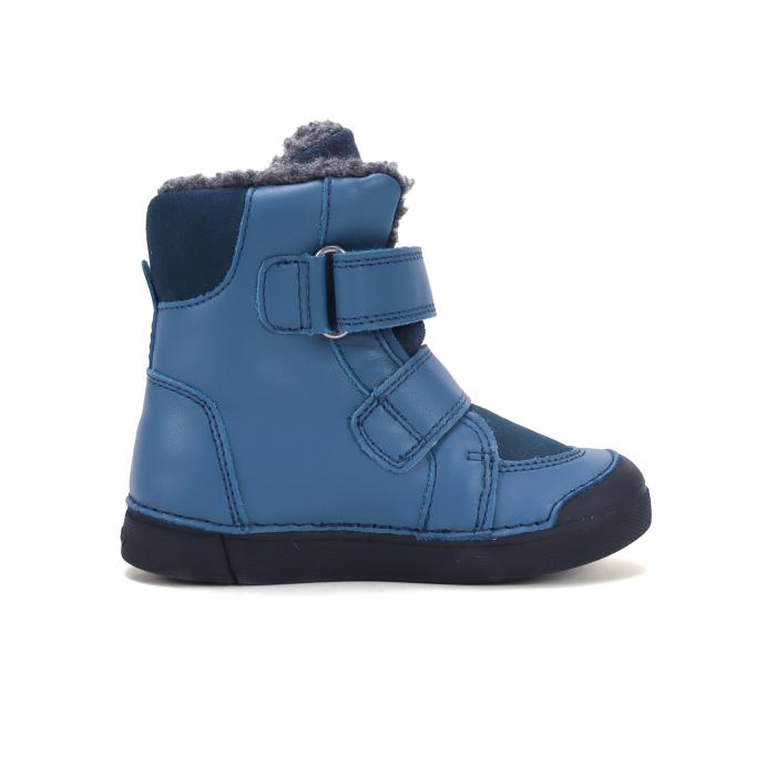 D.D.step zimní blikající obuv w068 62535BM RoyalBlue, velikost 25