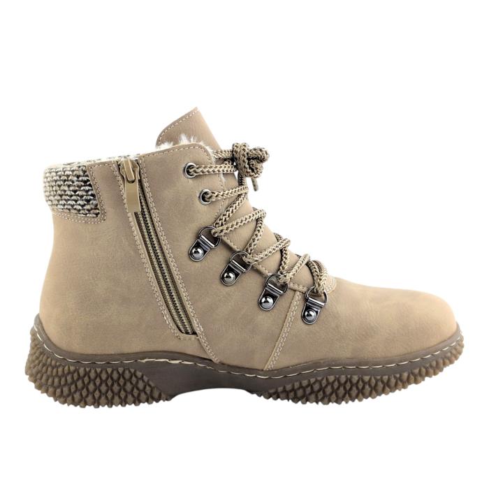 Unisoft kotníková obuv 25BT02 9374 camel, velikost 37