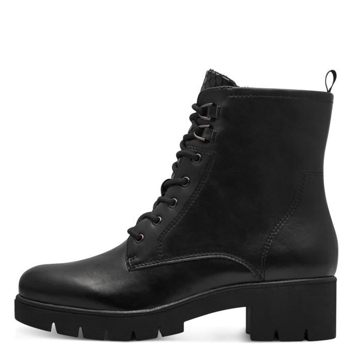 Tamaris kotníková obuv 25297 black matt, velikost 37