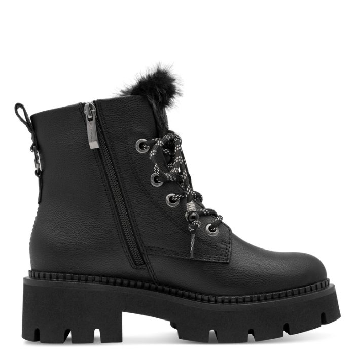Tamaris kotníková obuv 26266 Black, velikost 38