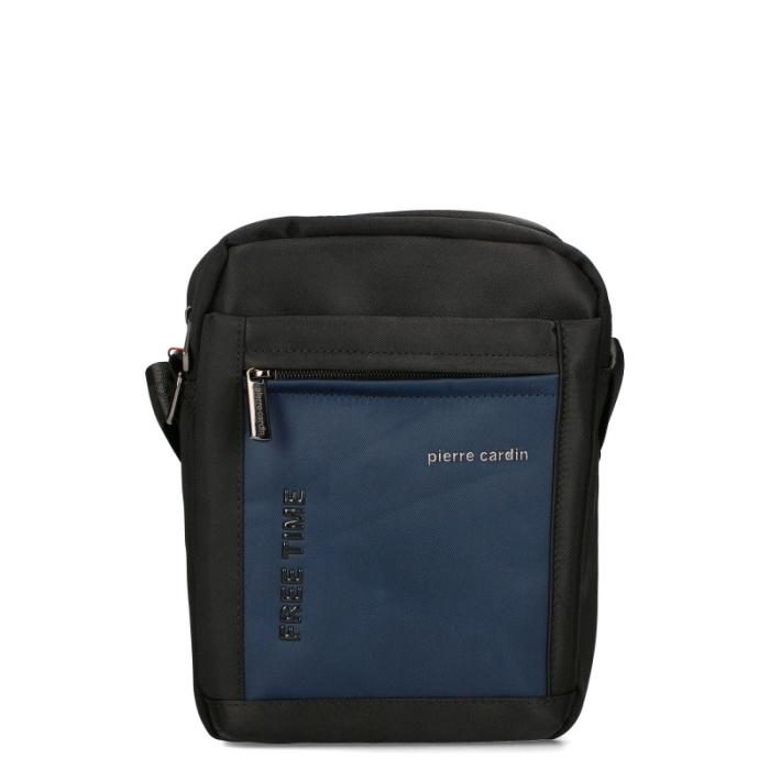Pierre Cardin pánská taška 1721 nero blue
