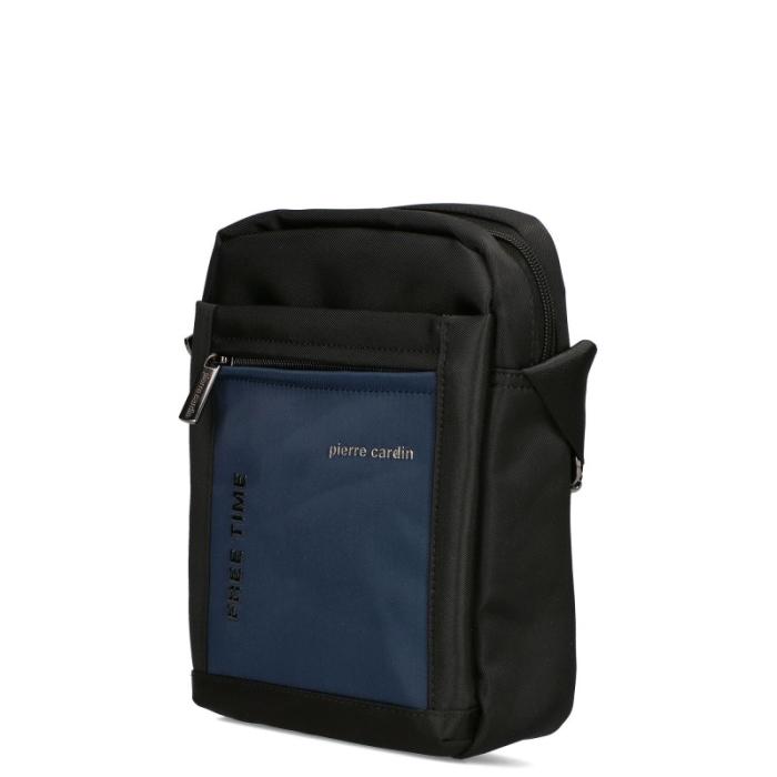 Pierre Cardin pánská taška 1721 nero blue