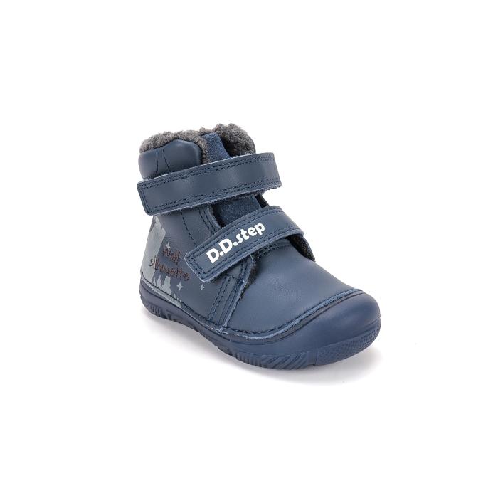 D.D.step zimní obuv W082 62555A Marine, velikost 22