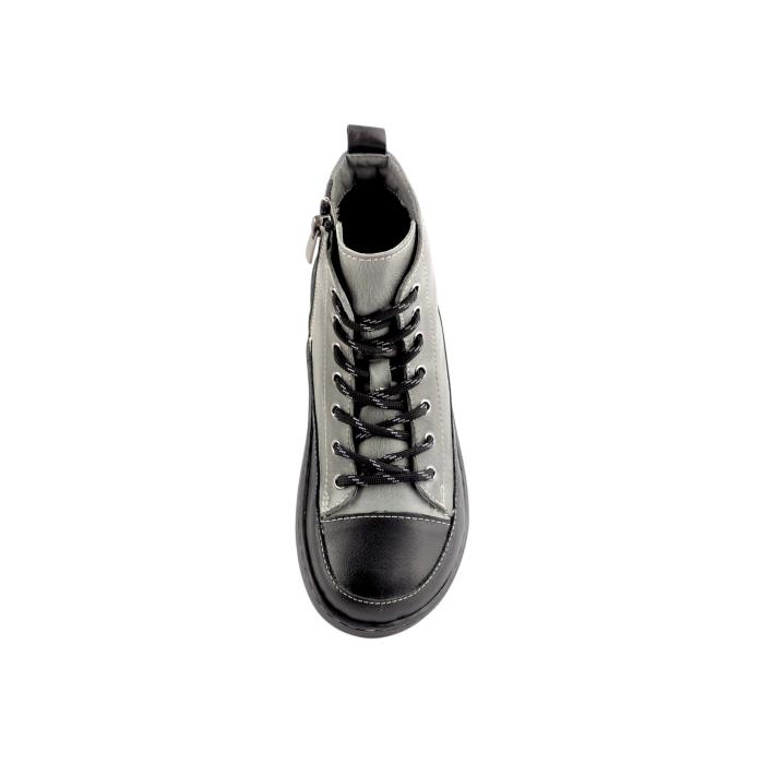Aurelia kotníková obuv T65011 black-topo č.šedá, velikost 37