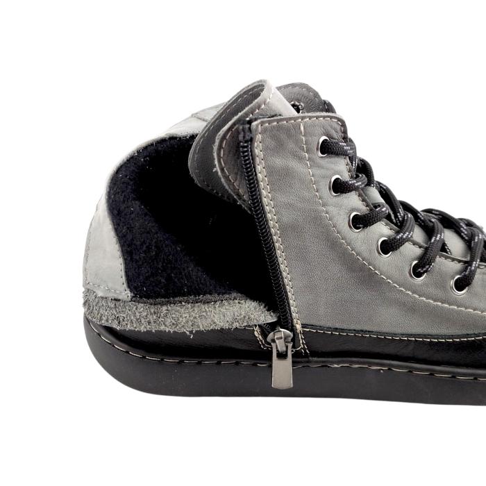 Aurelia kotníková obuv T65011 black-topo č.šedá, velikost 37