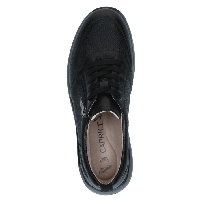 Caprice polobotka extra široká 23752 black deer, velikost 37