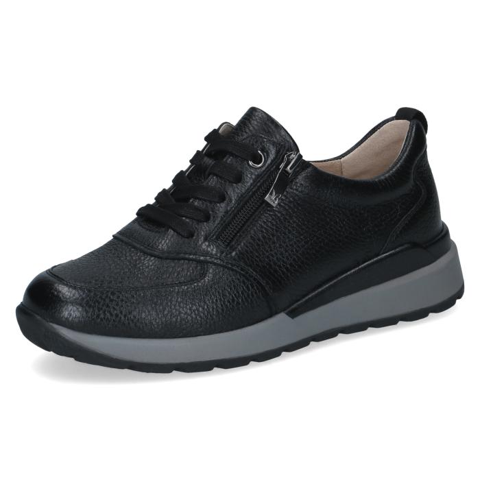 Caprice polobotka extra široká 23752 black deer, velikost 37