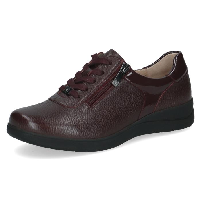 Caprice obuv extra široká 23776  BordeauxDeerComb, velikost 37