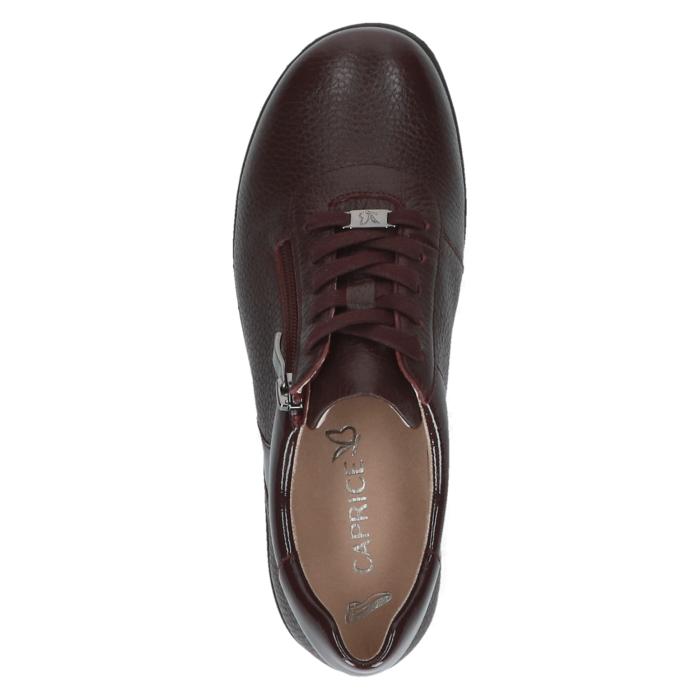 Caprice obuv extra široká 23776  BordeauxDeerComb, velikost 37