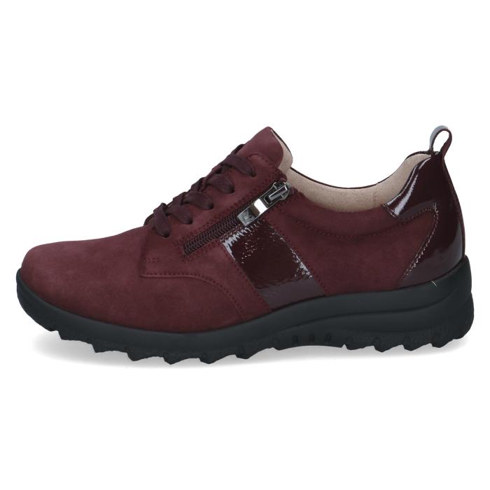 Caprice obuv extra široká 23740 bordeaux comb