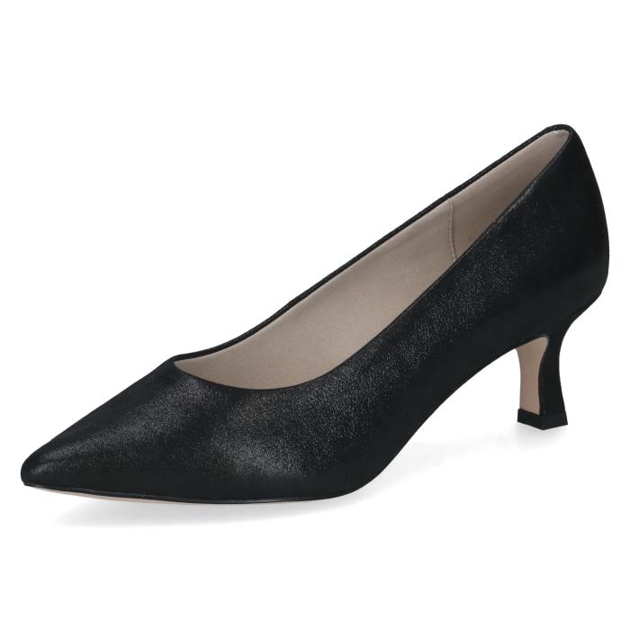 Caprice lodičky 22401 black metallic, velikost 37