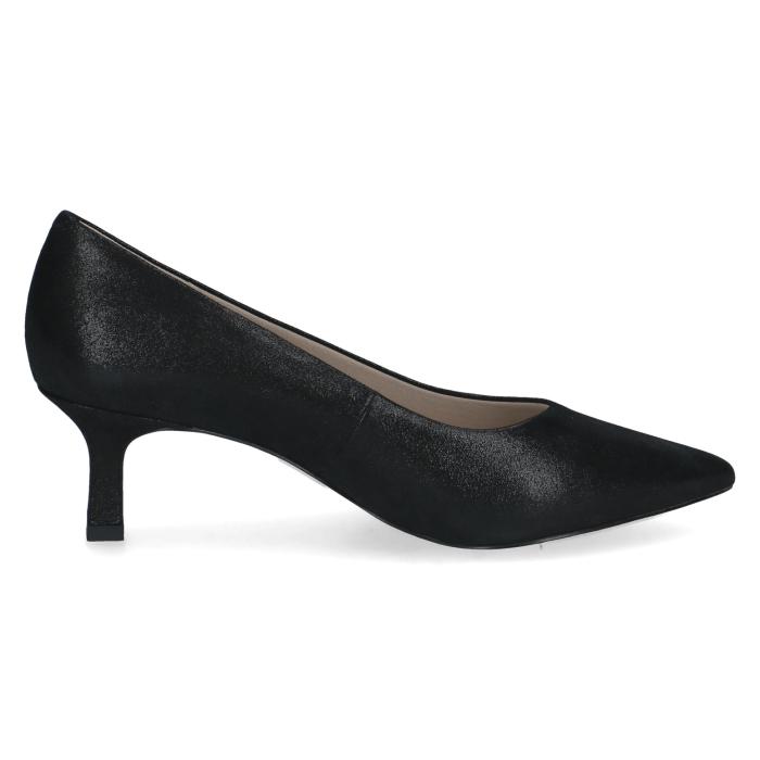 Caprice lodičky 22401 black metallic, velikost 37