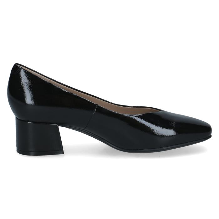 Caprice lodičky 22315 black naplak, velikost 37