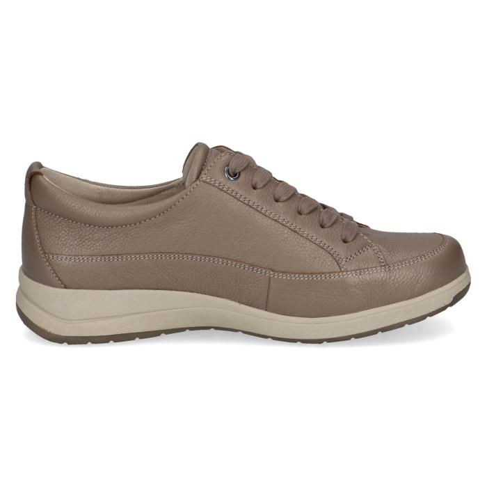 Caprice polobotka extra široká 23727 taupe perlato, velikost 37